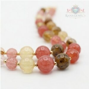 Pink Crystal Necklace