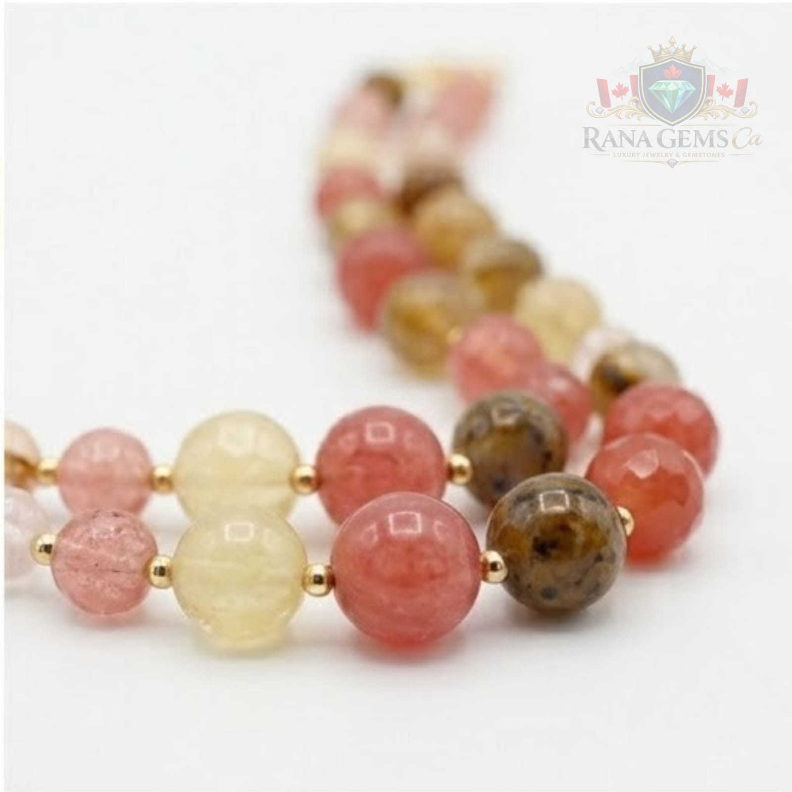 Pink Crystal Necklace