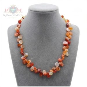 Carnelian Drop Necklace