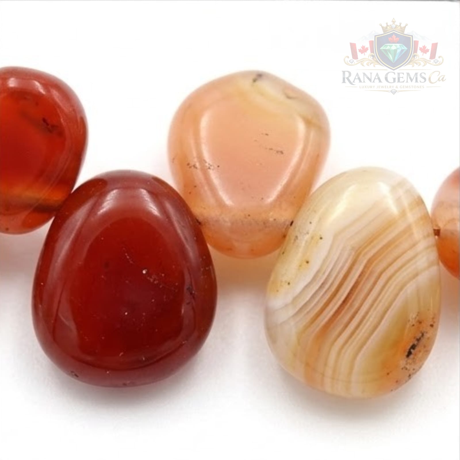 Carnelian Drop Necklace