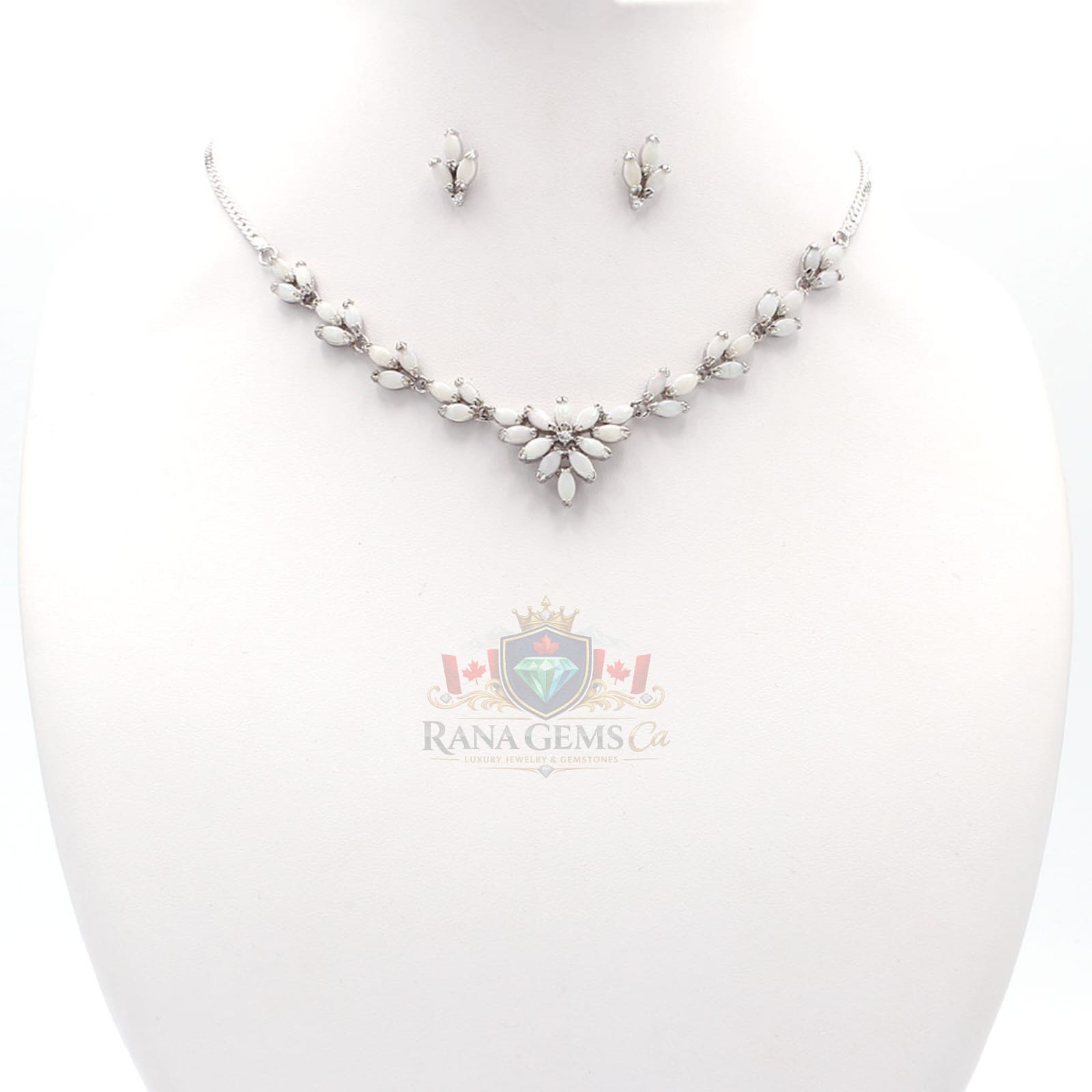 Opal & Silver Set