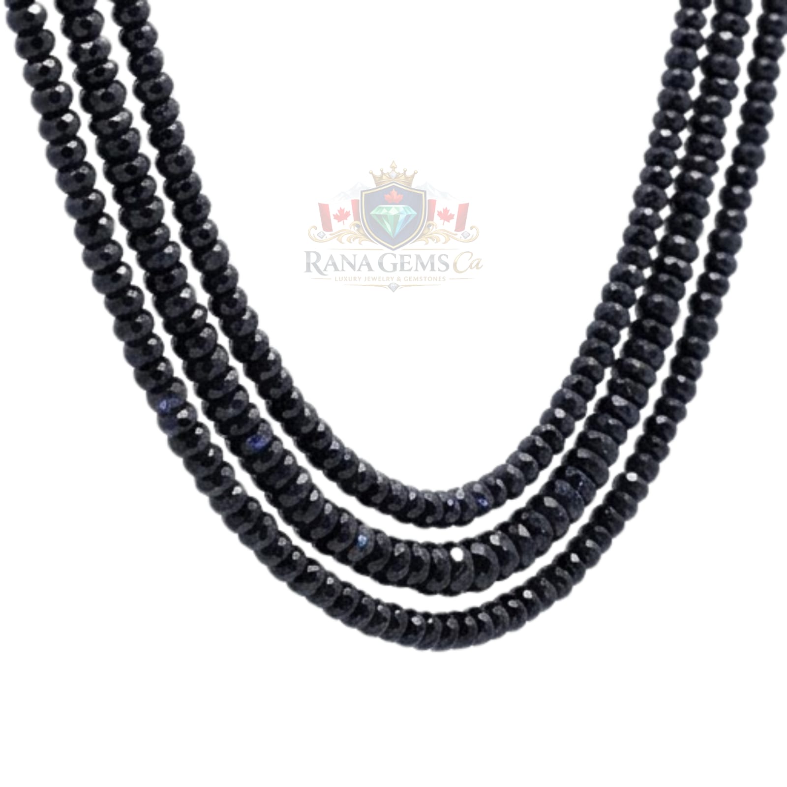 Three Layer Sapphire Necklace