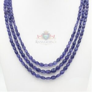 Smooth Tanzanite Necklace