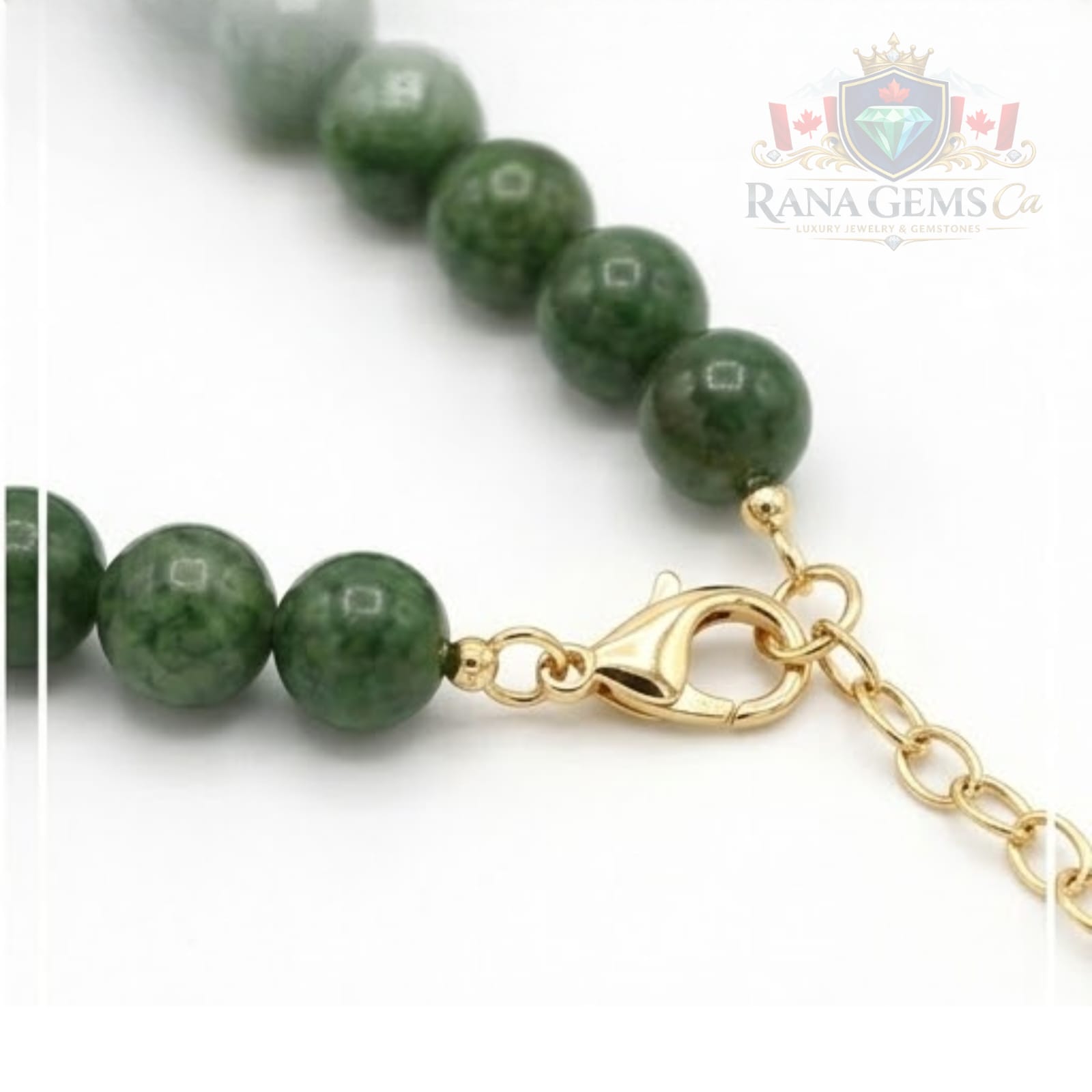Round Jade Beads, 3 mm