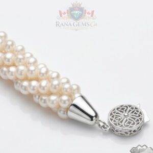 Semi-Round Pearls, 5.5 mm